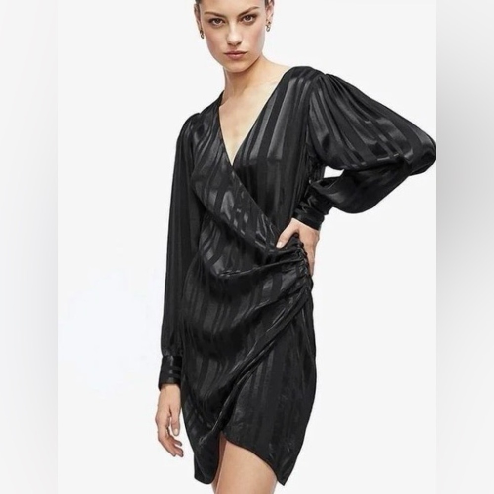 Anine Bing Penelope Mini Black Dress size small brand new